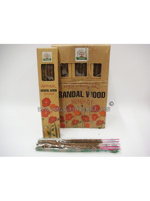 Incenso Orkay Namaste India Natural Sandalwood (12x33gr)
